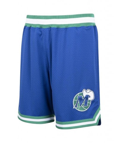 Men's Blue Dallas Mavericks 1998/99 Hardwood Classics Authentic Shorts $30.90 Shorts