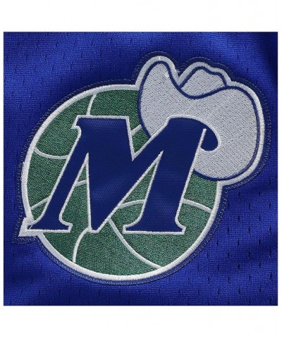 Men's Blue Dallas Mavericks 1998/99 Hardwood Classics Authentic Shorts $30.90 Shorts