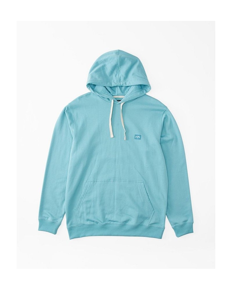 Men's All Day Pullover Hoodie Blue $22.38 Sweatshirt