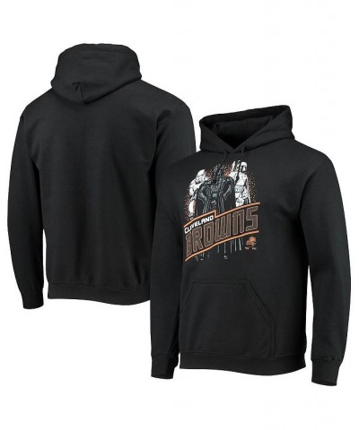 Men's Black Cleveland Browns Star Wars Empire Pullover Hoodie $26.10 Sweatshirt