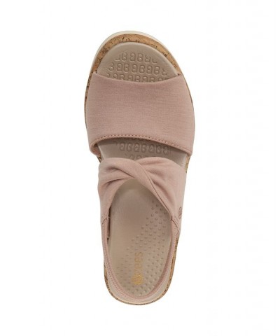 Remix Washable Wedge Sandals Tan/Beige $34.30 Shoes