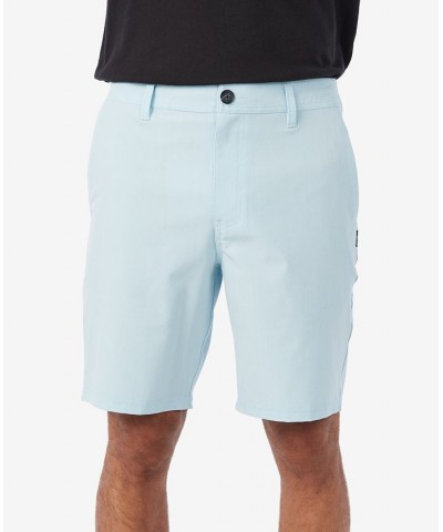 Men's Reserve Heather 19" Hybrid Shorts Blue $27.30 Shorts