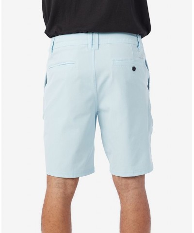 Men's Reserve Heather 19" Hybrid Shorts Blue $27.30 Shorts