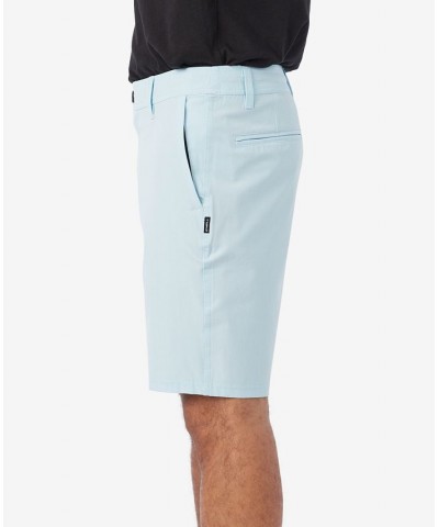 Men's Reserve Heather 19" Hybrid Shorts Blue $27.30 Shorts