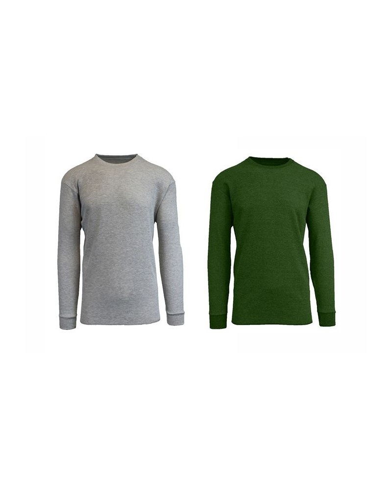 Men's Waffle Knit Thermal Shirt, Pack of 2 Multi13 $17.16 T-Shirts