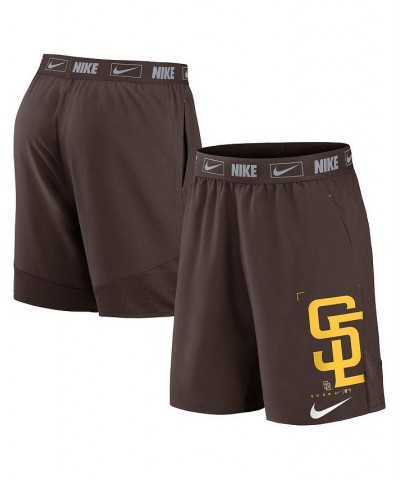 Men's Brown San Diego Padres Bold Express Performance Shorts $24.20 Shorts