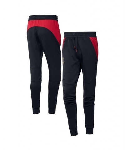 Men's 2023 Player Black Atlanta United FC Club Travel Pants $36.00 Pants