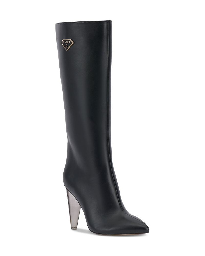 Mateo for INC Women's Charlotte Boots Black $41.62 Shoes