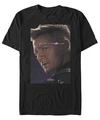 Marvel Men's Avengers Endgame Hawkeye Avenge the Fallen, Short Sleeve T-shirt Black $19.24 T-Shirts