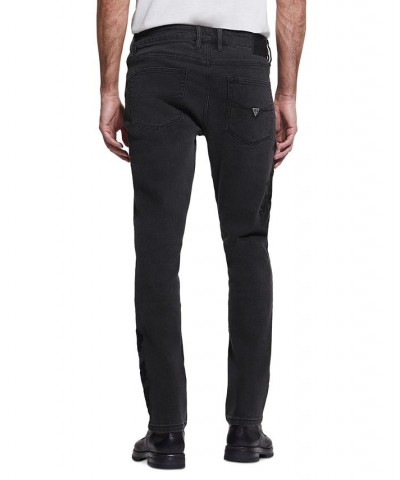 Men's Slim Tapered Jet Black Jeans Black $31.80 Jeans