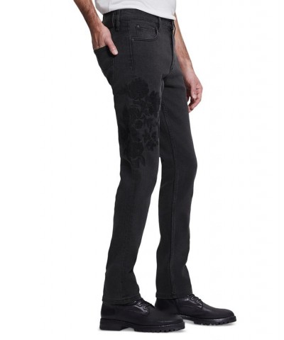 Men's Slim Tapered Jet Black Jeans Black $31.80 Jeans