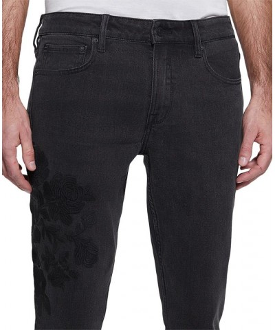 Men's Slim Tapered Jet Black Jeans Black $31.80 Jeans