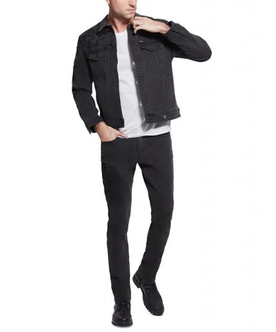 Men's Slim Tapered Jet Black Jeans Black $31.80 Jeans