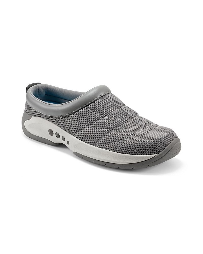 Men's Aaron Slip On Walking Clogs Gray $34.70 Shoes