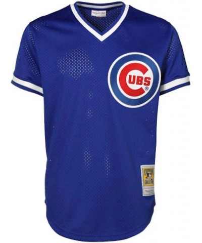 Men's Ryne Sandberg Chicago Cubs Cooperstown Authentic Collection Throwback Replica Jersey - Royal Blue $45.10 Jersey