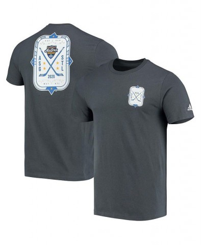 Men's Charcoal NHL 2020 All-Star Game Label T-shirt $20.21 T-Shirts