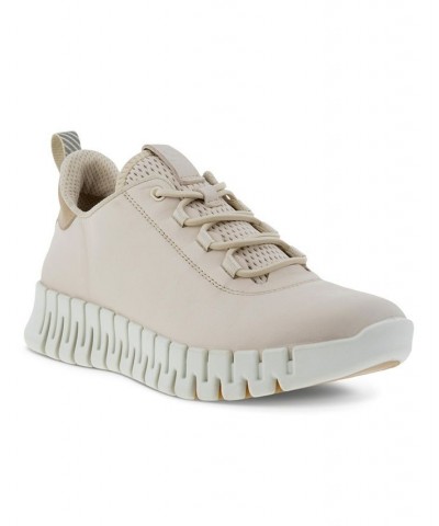 Women's Gruuv Lace Up Sneaker Ivory/Cream $66.50 Shoes