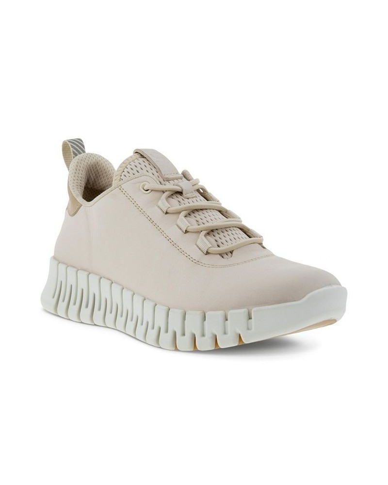 Women's Gruuv Lace Up Sneaker Ivory/Cream $66.50 Shoes