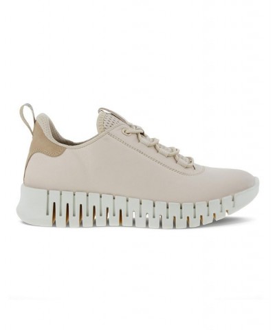 Women's Gruuv Lace Up Sneaker Ivory/Cream $66.50 Shoes