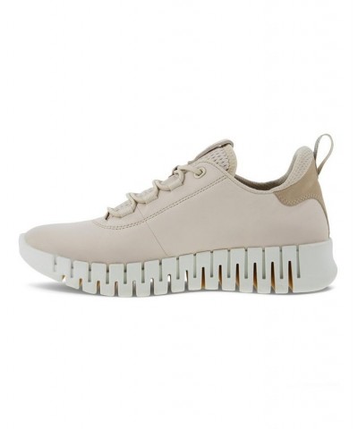 Women's Gruuv Lace Up Sneaker Ivory/Cream $66.50 Shoes