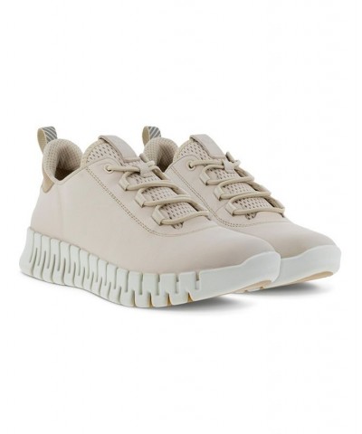 Women's Gruuv Lace Up Sneaker Ivory/Cream $66.50 Shoes