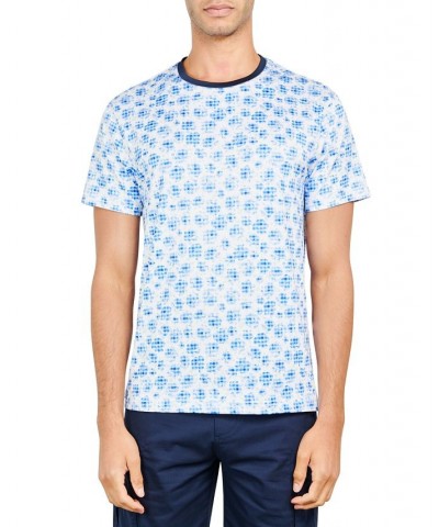 Men's Slim-Fit Floral Graphic Performance T-Shirt Multi $23.76 T-Shirts