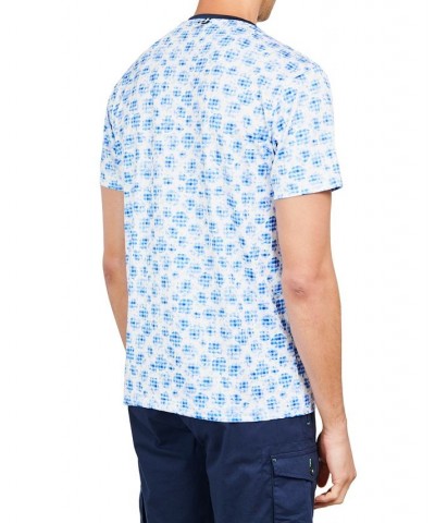 Men's Slim-Fit Floral Graphic Performance T-Shirt Multi $23.76 T-Shirts