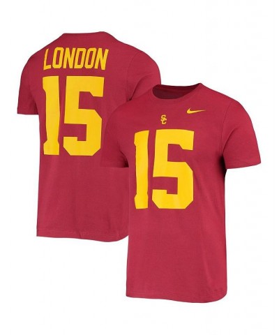 Men's Drake London Cardinal USC Trojans 2022 NFL Draft Name and Number T-shirt $17.27 T-Shirts