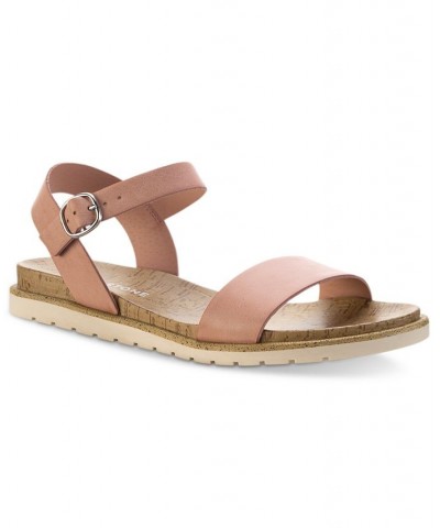 Mattie Flat Sandals Pink $23.80 Shoes