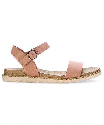 Mattie Flat Sandals Pink $23.80 Shoes