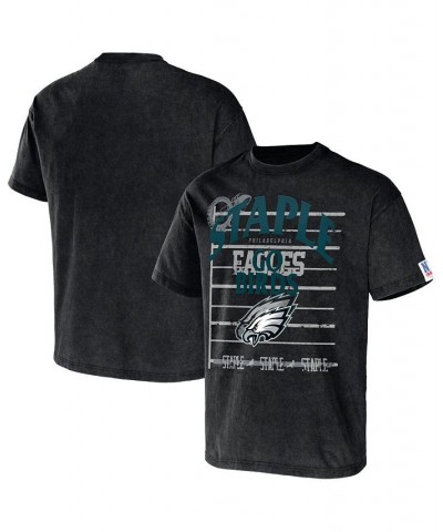 Men's NFL X Staple Black Philadelphia Eagles Gridiron Short Sleeve T-shirt $20.79 T-Shirts