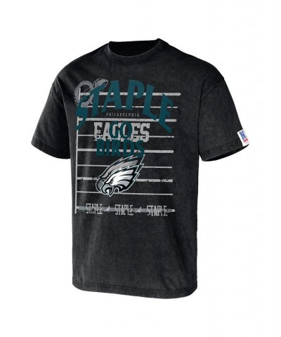 Men's NFL X Staple Black Philadelphia Eagles Gridiron Short Sleeve T-shirt $20.79 T-Shirts