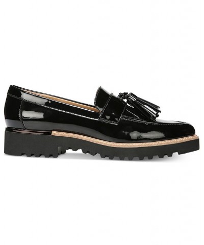 Carolynn Lug Sole Loafers Black $35.98 Shoes