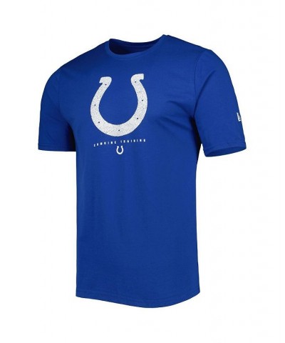 Men's Royal Indianapolis Colts Combine Authentic Ball Logo T-shirt $16.34 T-Shirts