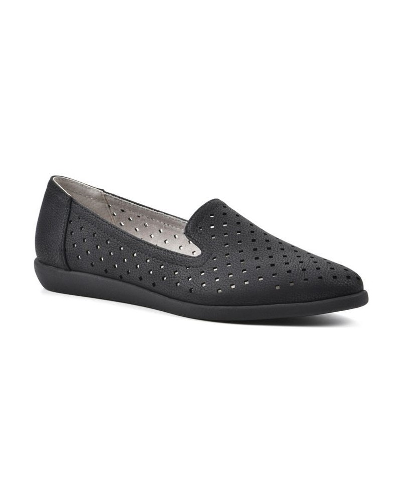 Women's Melodic Comfort Flat Black $30.36 Shoes