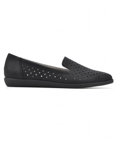 Women's Melodic Comfort Flat Black $30.36 Shoes