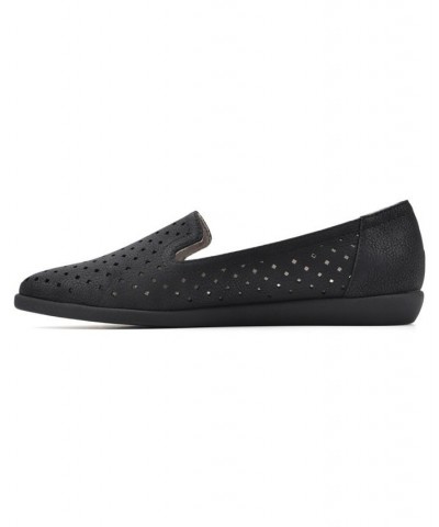 Women's Melodic Comfort Flat Black $30.36 Shoes