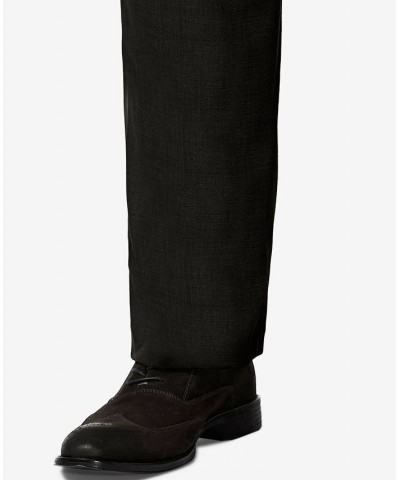 J.M. Sharkskin Classic-Fit Flat Front Hidden Expandable Waistband Dress Pants Gray $30.24 Pants