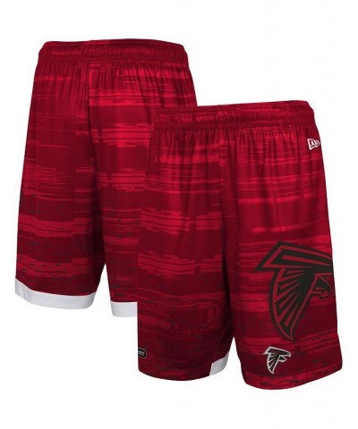 Men's Red Atlanta Falcons Training Daze Shorts $22.00 Shorts