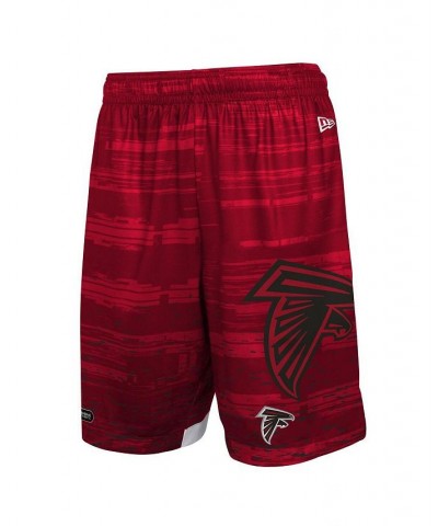 Men's Red Atlanta Falcons Training Daze Shorts $22.00 Shorts