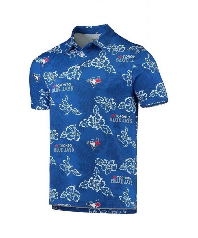 Men's Royal Toronto Blue Jays Performance Polo Shirt $54.00 Polo Shirts