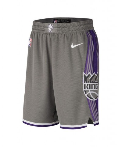 Men's Charcoal Sacramento Kings 2022/23 City Edition Swingman Shorts $36.19 Shorts