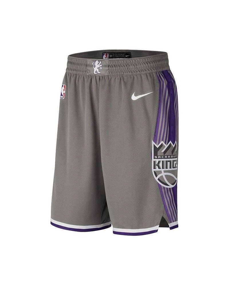 Men's Charcoal Sacramento Kings 2022/23 City Edition Swingman Shorts $36.19 Shorts