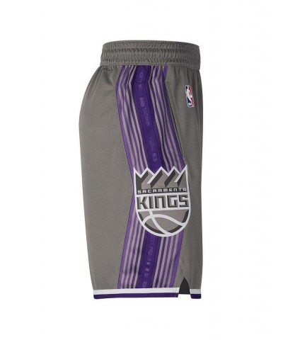 Men's Charcoal Sacramento Kings 2022/23 City Edition Swingman Shorts $36.19 Shorts