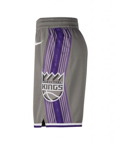 Men's Charcoal Sacramento Kings 2022/23 City Edition Swingman Shorts $36.19 Shorts