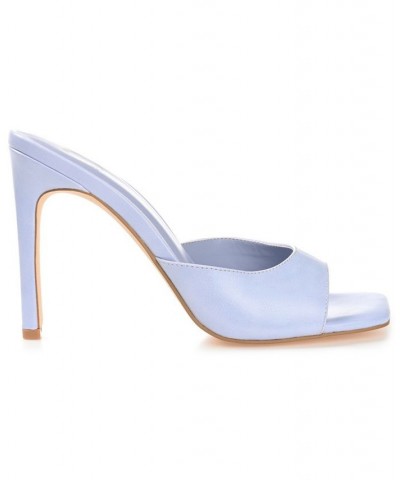 Women's Marlowe Stilettos Blue $44.65 Shoes