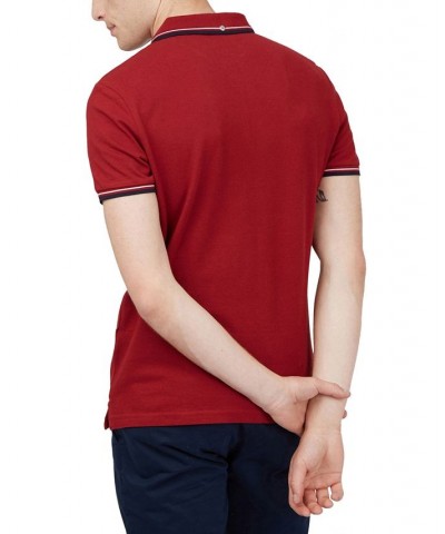 Men's Signature Tipped Short-Sleeve Polo Shirt PD06 $41.83 Polo Shirts