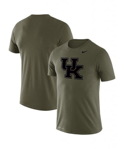 Men's Olive Kentucky Wildcats Tonal Logo Legend Performance T-shirt $26.99 T-Shirts