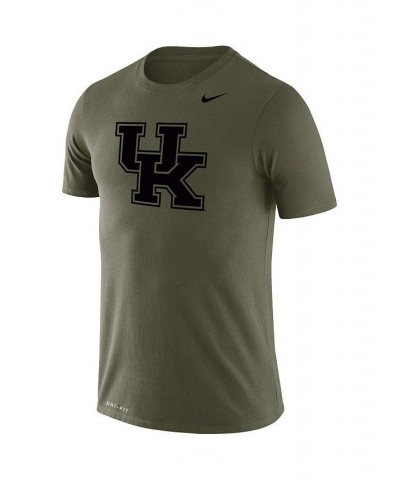 Men's Olive Kentucky Wildcats Tonal Logo Legend Performance T-shirt $26.99 T-Shirts