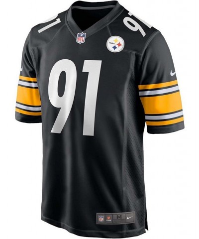 Men's Stephon Tuitt Black Pittsburgh Steelers Game Team Jersey $68.60 Jersey